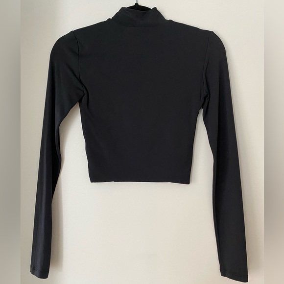 Aritzia Babaton Contour Mockneck Longsleeve - Black XS - Picture 4 of 5